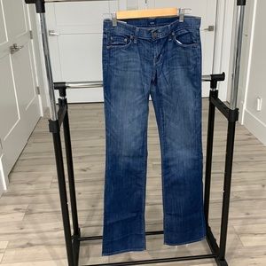 Citizens of humanity low rise boot cut jeans